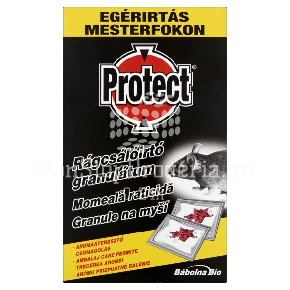 PROTECT rágcsálóirtó granulátum egér 27 ppm 140 g