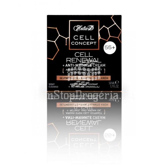 Helia-D Cell Concept Sejtmegújító + Ránctalanító Krém Éjszakai 55+ 50 ml