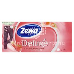 Zewa Delux papírzsebkendő 90db-os Green Mint