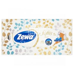   Zewa Softis papírzsebkendő 4 rétegű dobozos 80 db Style illatmentes