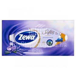   Zewa Softis papírzsebkendő 4 rétegű dobozos 80 db Perfume