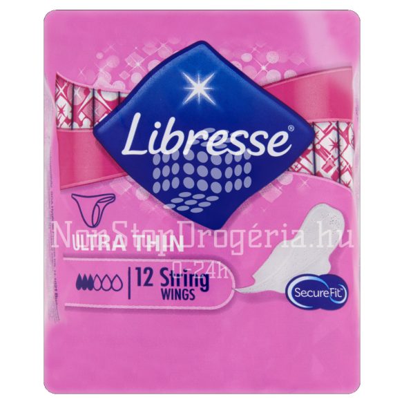Libresse egészségügyi betét 12 db Ultra String wings