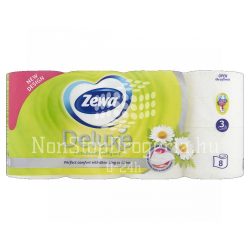   Zewa Deluxe toalettpapír 3 rétegű 8 tekercs Camomile Comfort