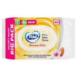 Zewa nedves toalettpapír Big Pack 80 db Almond Milk