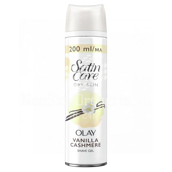 Satin Care borotvazselé Dry Skin Vanilla Cashmere 200 ml