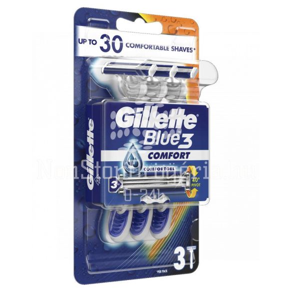 Gillette Blue3 Comfort eldobható borotva 3 db