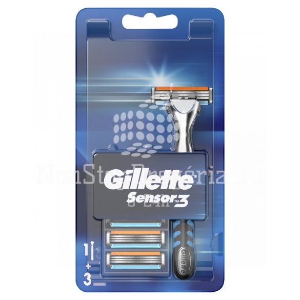 Gillette Sensor3 borotva +2 betét