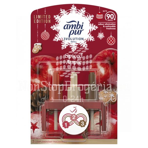 AmbiPur 3Volution elektromos légfrissítő utántöltő Spiced Apple 20 ml
