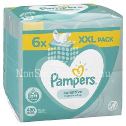 Pampers törlőkendő Sensitive 6x80 db