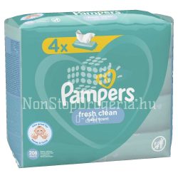 Pampers törlőkendő 4x52 db Fresh Clean