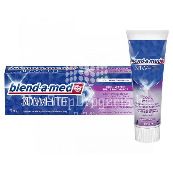 Blend-A-Med fogkrém 75 ml 3D White Cool Water