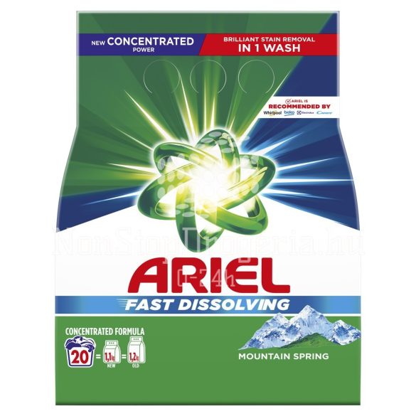 Ariel mosópor 1,1 kg Mountain Spring (20 mosás)