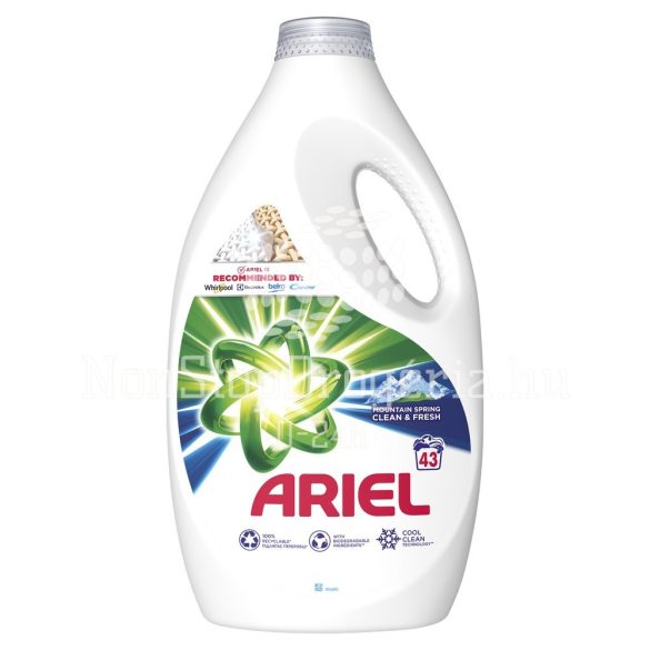 Ariel folyékony mosószer 2,15 l Mountain Spring (43 mosás)