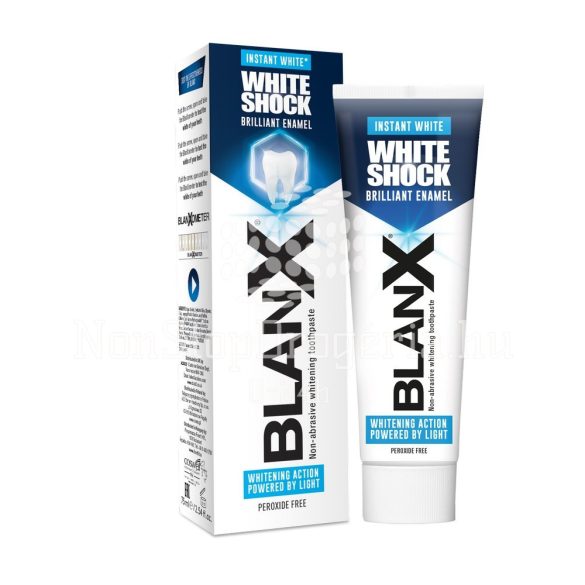 Blanx fogfehérítő fogkrém White shock 75 ml