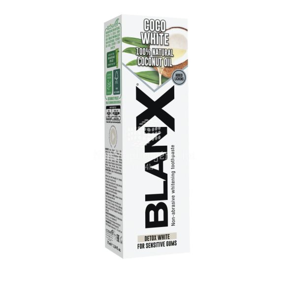 Blanx fogfehérítő fogkrém kókuszolajjal 75 ml