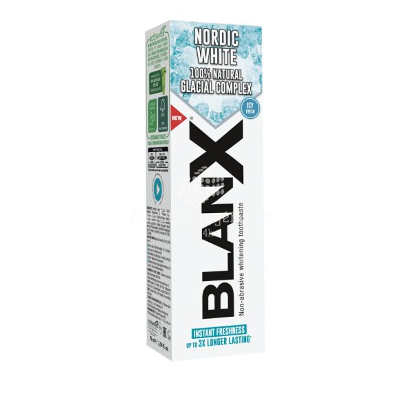 Blanx fehérítő fogkrém sarki zuzmóval és ásványokkal 75 ml