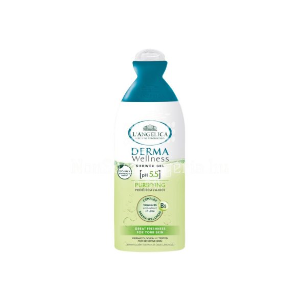 L'Angelica Derma Wellness tusfürdő mélytiszító- Lime 250 ml