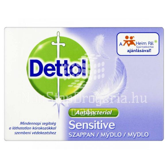 DETTOL szappan 100 g Sensitive