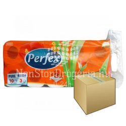   Perfex WC papír 3rétegű 10 tekercs 90 lap 12DB-OS KARTON ÁR