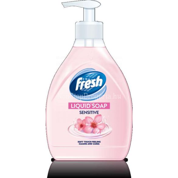 FRESH folyékony szappan virág illatú pumpás (Sensitive) 500 ml