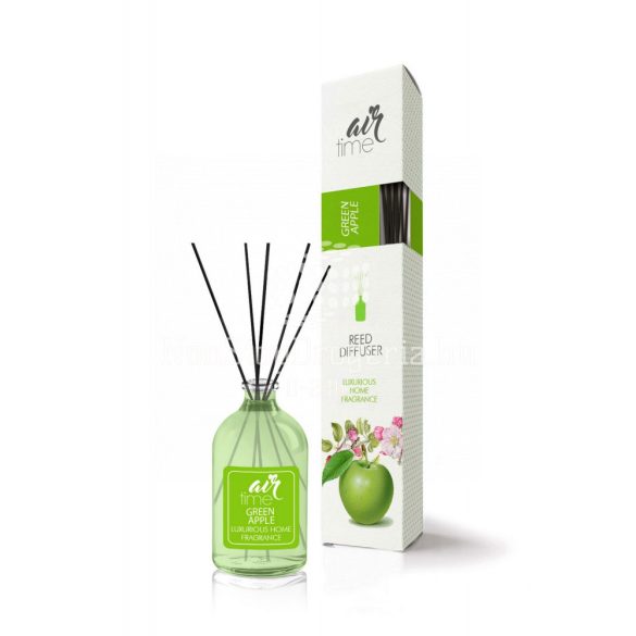 Air Time Reed Diffuser fapálcikás légfrissítő 50 ml Green Apple