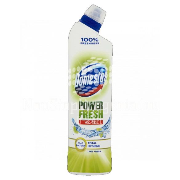 DOMESTOS Power Fresh WC tisztító gél 700 ml Lime