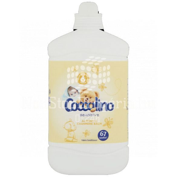 COCCOLINO öblítőkoncentrátum 1680 ml Sensitive Almond & Cashmere Balm