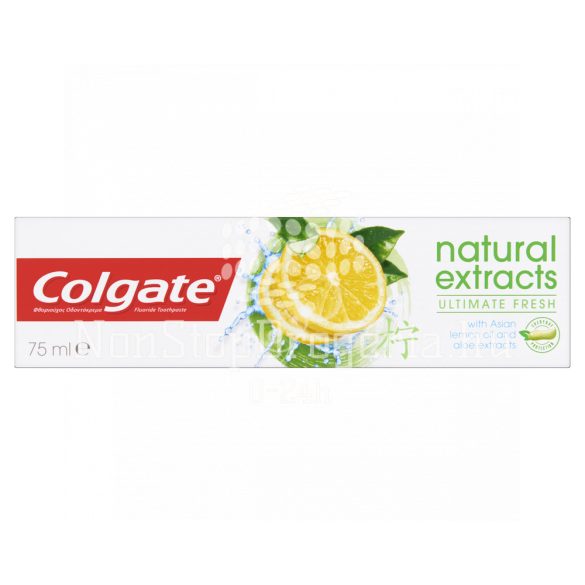 COLGATE fogkrém Natural extracts ultimate fresh Lemon&aloe 75 ml