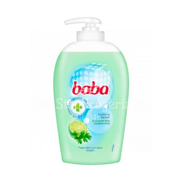 BABA folyékony szappan 250 ml Antibakteriális hatású lime
