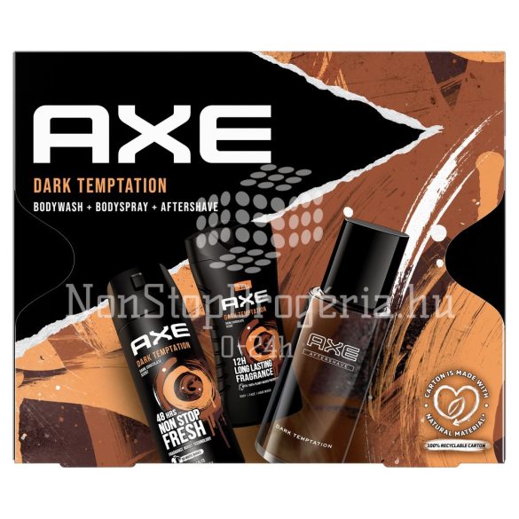 AXE Dark Temptation ajándékcsomag (deo&tusfürdő&after shave)
