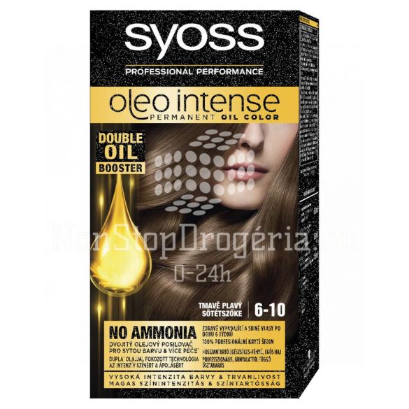Syoss Color Oleo intenzív olaj hajfesték 6-10 sötétszőke