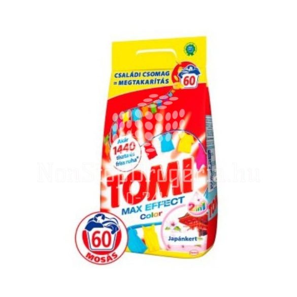 Tomi mosópor 60mosás 4,2kg Max effect Color