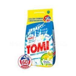 Tomi mosópor 60mosás 4,2kg Max effect Zöldtea&Jázmin