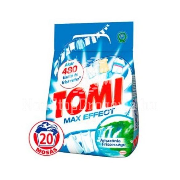 Tomi mosópor 20mosás 1,4kg Max effect Amazónia