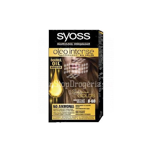 Syoss Color Oleo intenzív olaj hajfesték  8-60 mézszőke