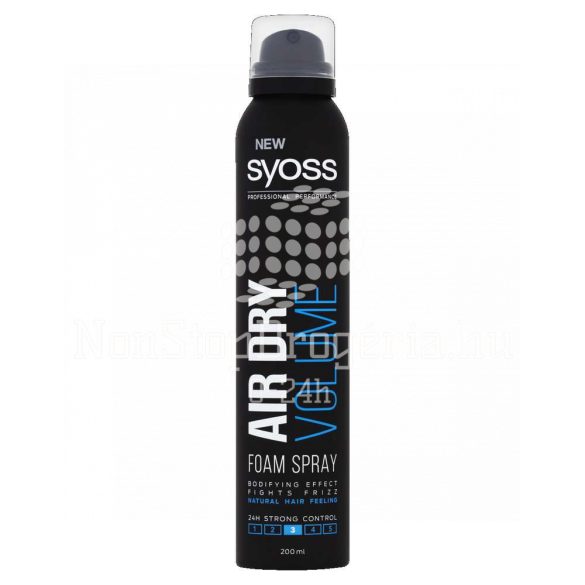 Syoss Air Dry spray hajhab 200 ml a dús hajért