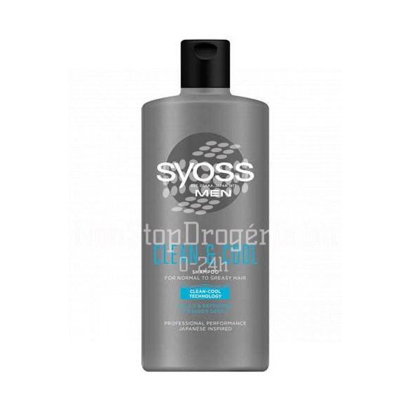 Syoss sampon 440 ml Men Clean&Cool