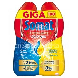 Somat Excellence mosogatógép Giga Duo gél 2x900 ml Citrom