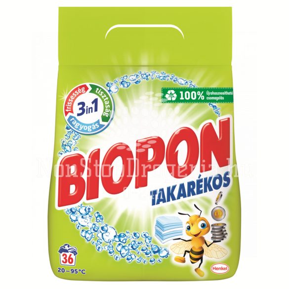 Biopon Takarékos 2,34 kg Univerzális mosópor