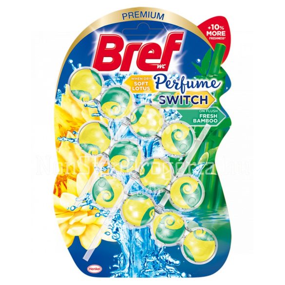 Bref Perfume Switch 3x50 g Soft Lotus- Fresh Bamboo