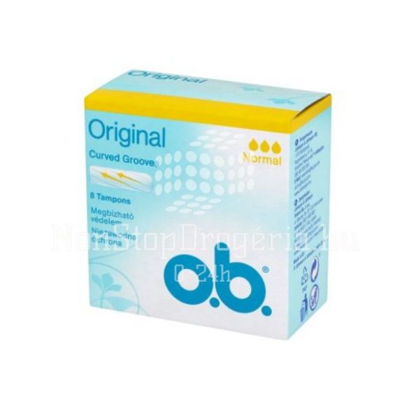 OB TAMPON 8DB ORIGINAL NORMAL
