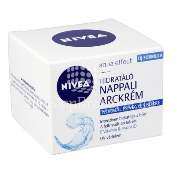 Nivea Aqua Effect Nappali krém Normál bőrre 50ml