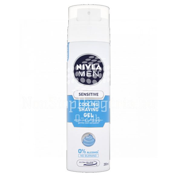 NIVEA MEN borotvagél 200 ml Sensitive Cooling