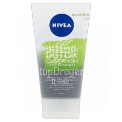 NIVEA arclemosó 150 ml URBAN SKIN Detox Mattító agyagos