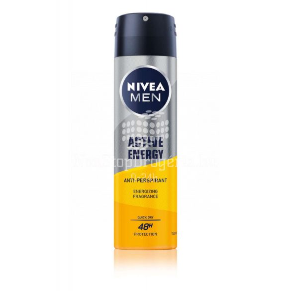 NIVEA MEN Deo Spray 150 ml Active Energy