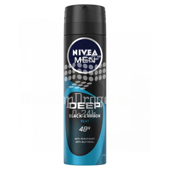 NIVEA MEN Deo Spray 150 ml DEEP Black Carbon Beat