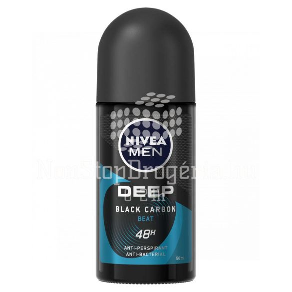NIVEA MEN golyós dezodor 50 ml DEEP Black Carbon Beat