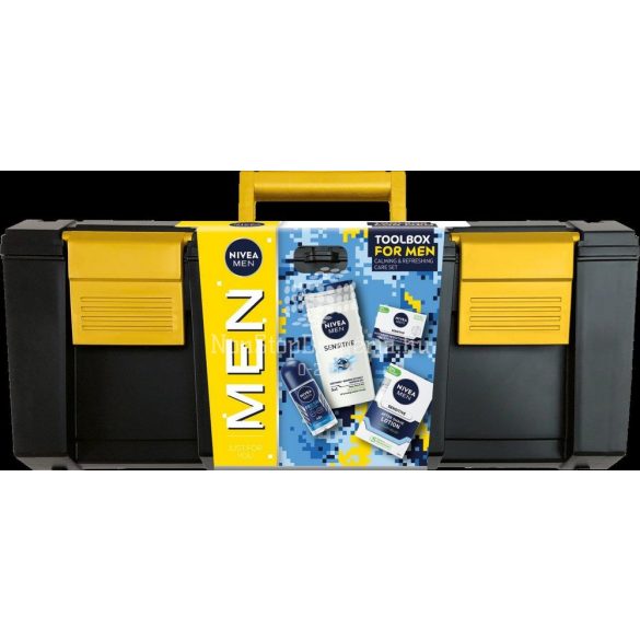 NIVEA MEN TOOLBOX FOR MEN ajándékcsomag szerszámosládával