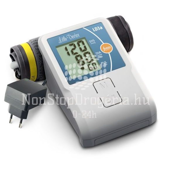 Little Doctor LD3a Automata felkaros vérnyomásmérő hálózati adapterrel